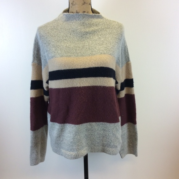 Emmer & Oat Womens Size Large Colorblock Sweater - Picture 1 of 6